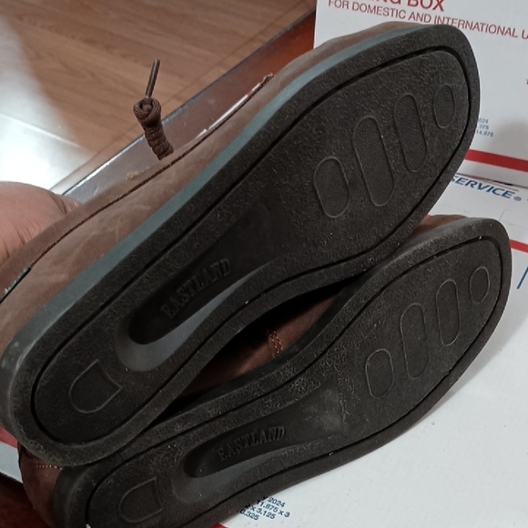 Eastland Women s Brown Leather Shoes Size 7.5 - Picture 7 of 10